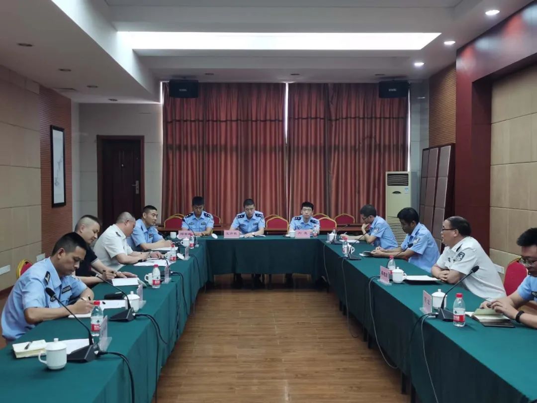 市三中法院法警支队到我院及辖区法院开展司法警务工作交流学习