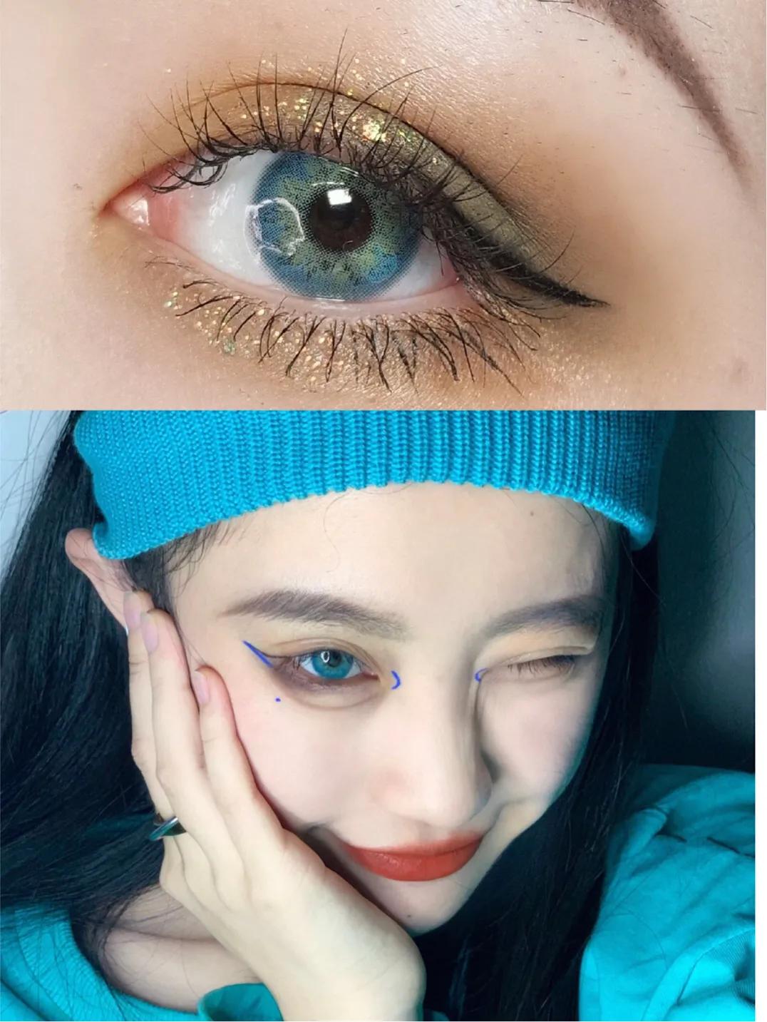 国产美瞳和韩产美瞳的区别,比较好适合新手的美瞳