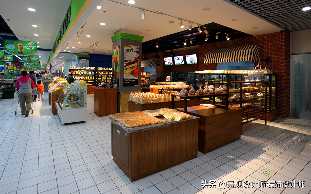 商场店铺设计案例图纸,超市设计图解大全