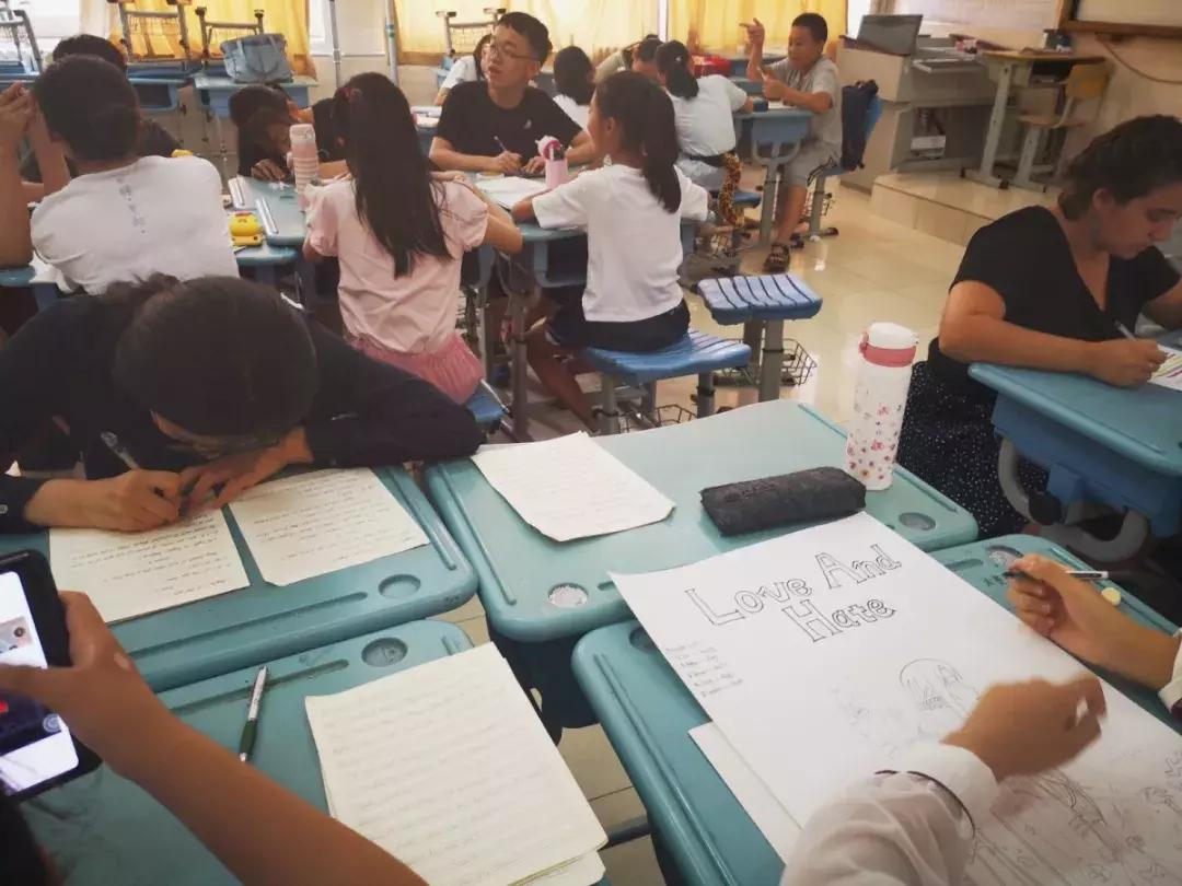 瑞恩PBLSummerSchool丨Day9课程进入尾声进步惊喜呈现