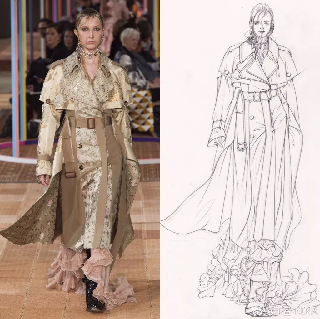 礼服怎么画好看仙气用彩铅,马克笔和彩铅裙子上色教程