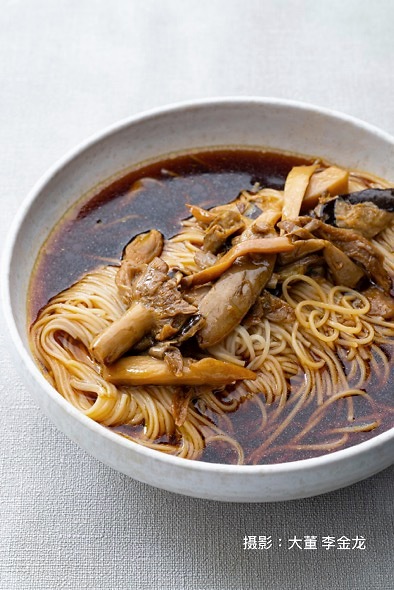 蕈油面做法,兴福寺蕈油面