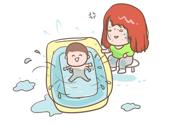 再脏也不能给宝宝洗澡的6种情况,这四个时间千万不要给宝宝洗澡