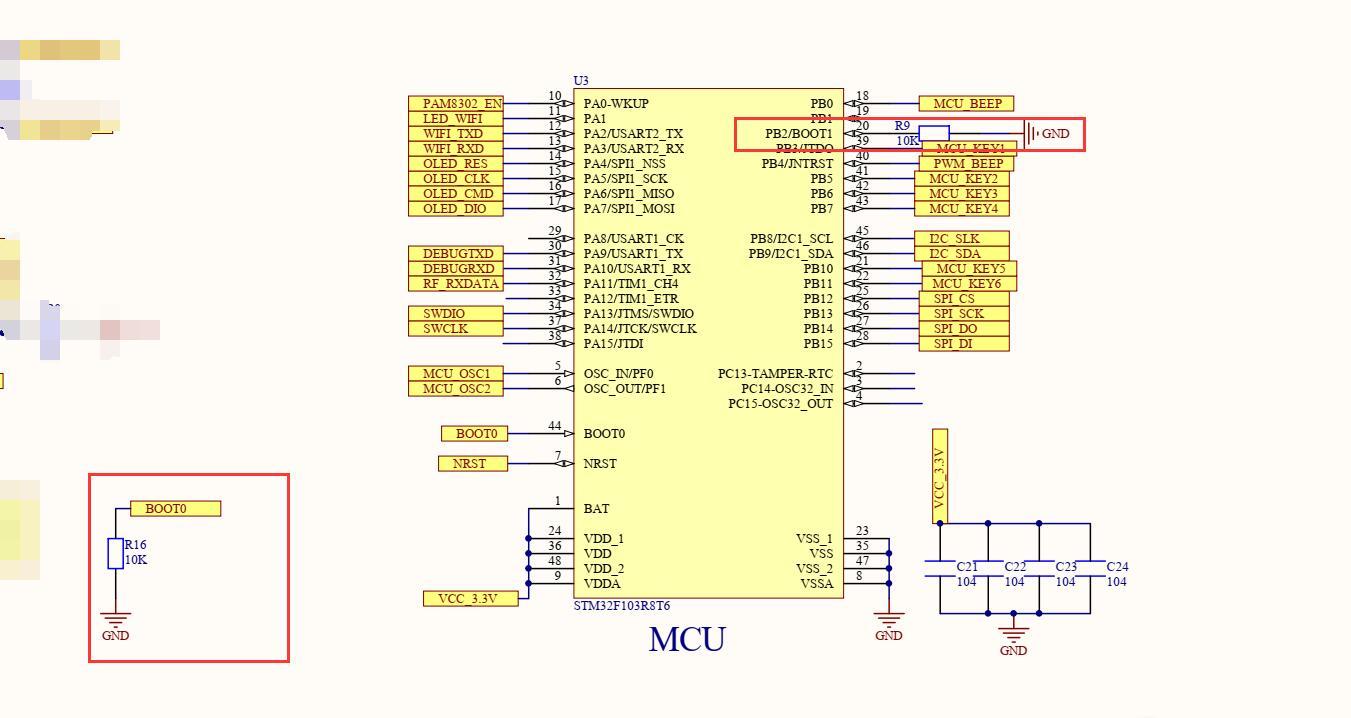 如何制作stm32f103最小系统,stm32f103c8t6最小系统作用