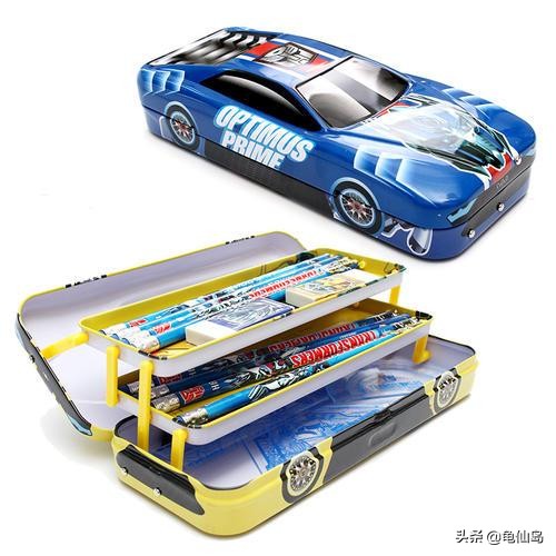 不同年代的文具盒,不同年代的文具盒里面的文具