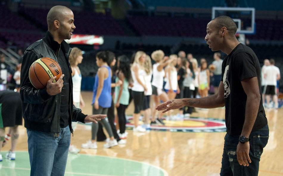 科比小罗,足球巨星小罗和科比