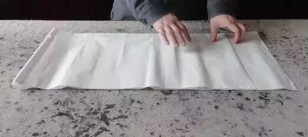 对联折纸方法,书法五言对联折纸方法视频教程