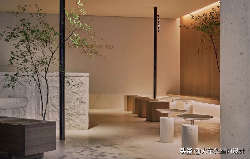 土、砖、石、木、竹、铝,这家茶饮店“设计公司”的身份要暴露啦