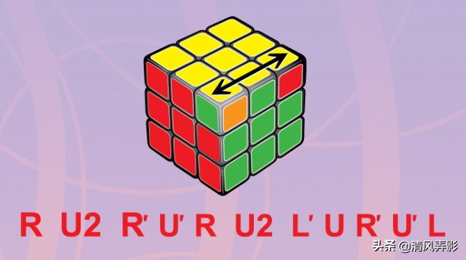 魔方六面还原口诀教程一学就会,新手入门魔方六个面全部还原