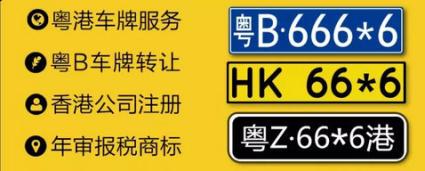 皇岗口岸粤港两地车牌,香港中港fv车牌和粤z车牌区别