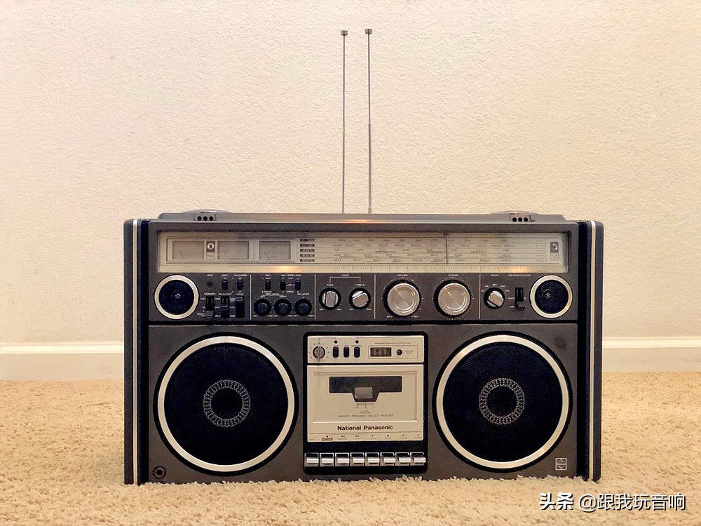 松下老式录音机,松下蓝色超薄磁带播放机
