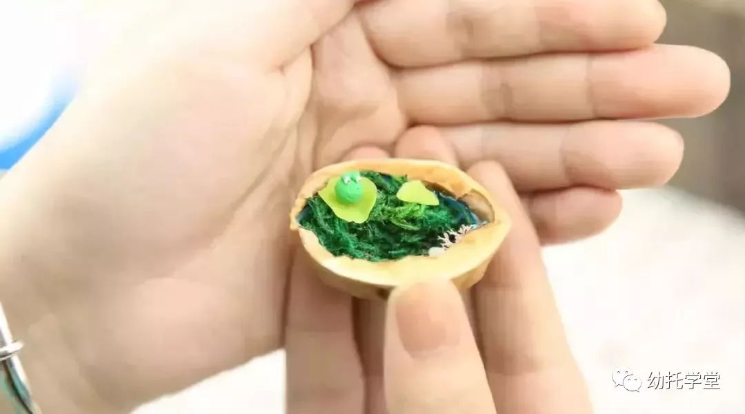 废物利用亲子手工制作坚果,创意坚果手工制作大全图片