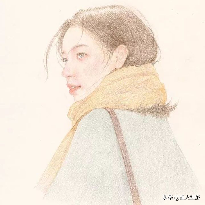 韩国高颜值小姐姐学了6年的绘画,却治愈了全网18万粉丝