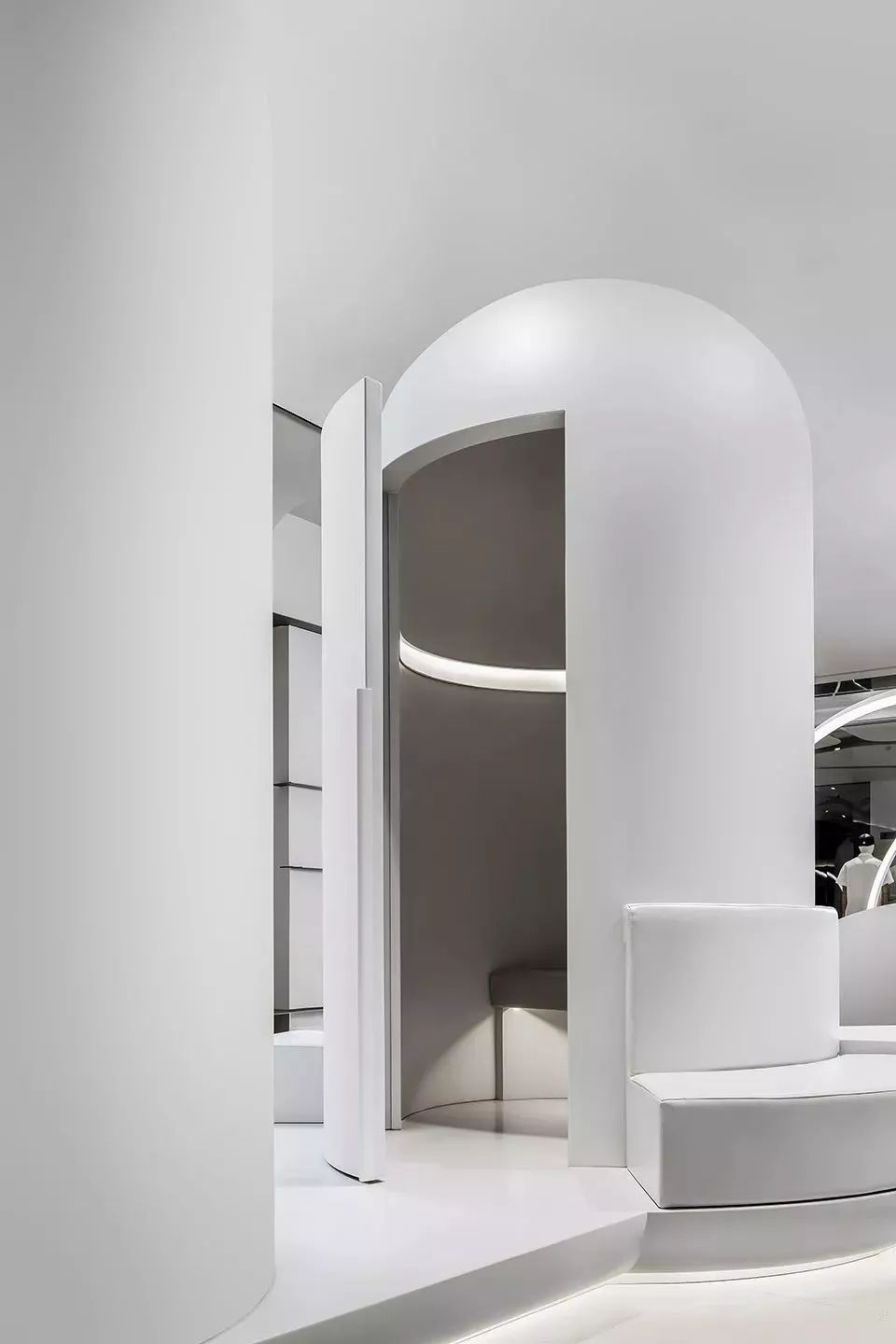 简单干净高雅高级感服装店设计,服装店怎么设计大气好看