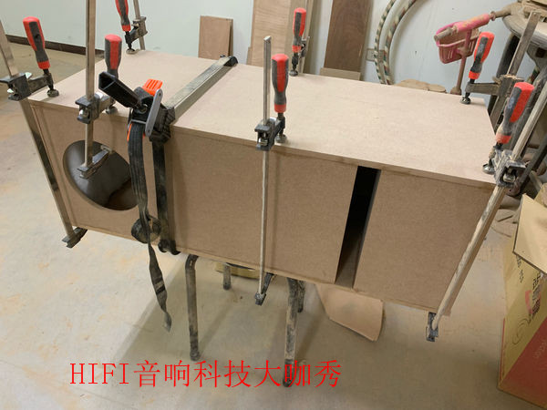 八寸两分频音箱制作尺寸图片,18寸二分频音箱成功案例