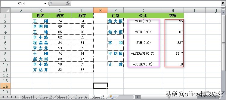excel函数公式怎样快速了解,excel常用函数公式大全及使用方法