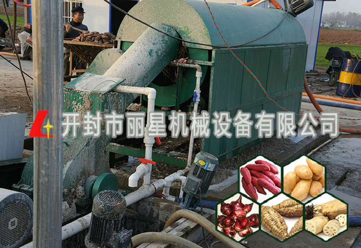 红薯淀粉脱水机原理,红薯干淀粉机最新设备