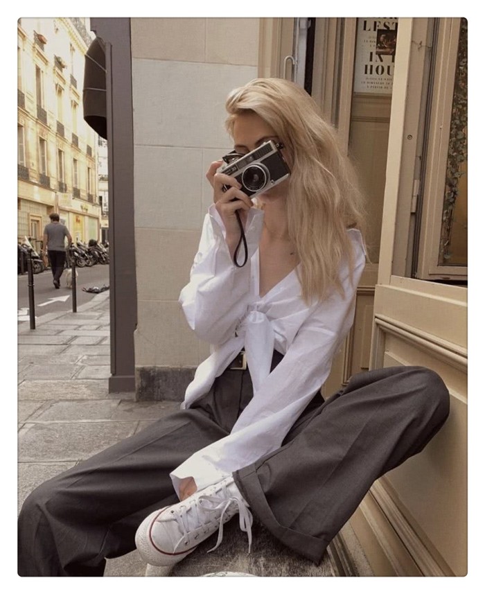 杨幂vs杨颖小西服穿搭,杨颖杨幂同款裤装宽松