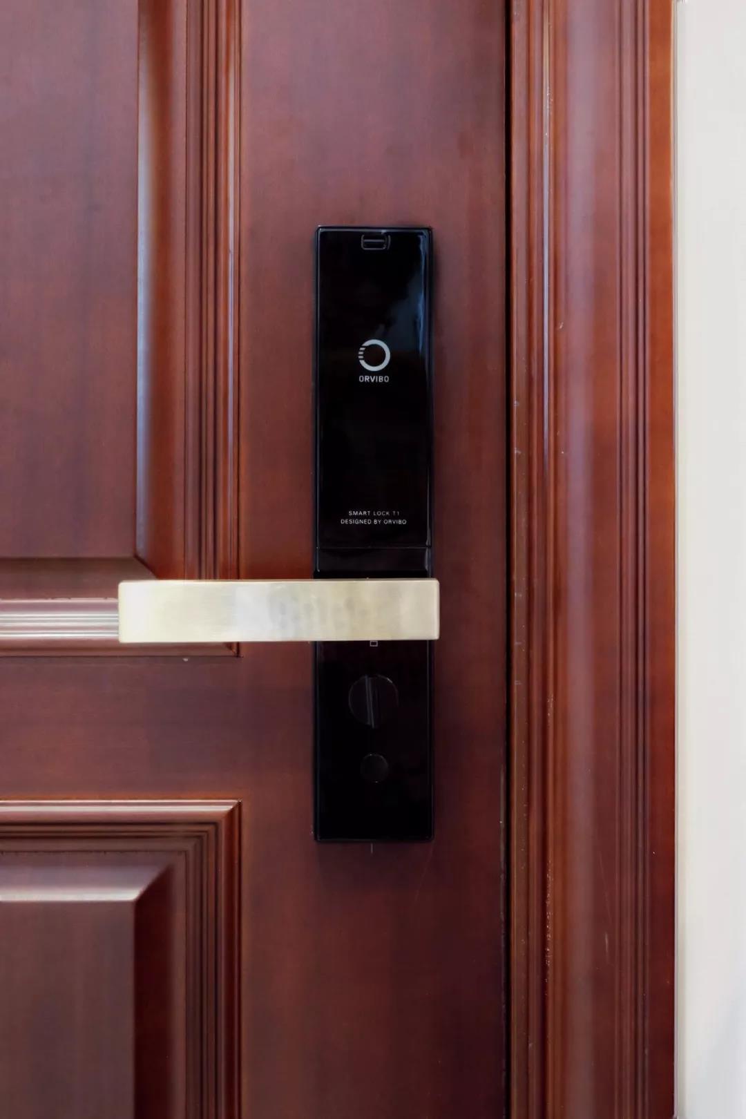 欧瑞博c1智能门锁安装细节,欧瑞博智能门锁怎么用钥匙开门