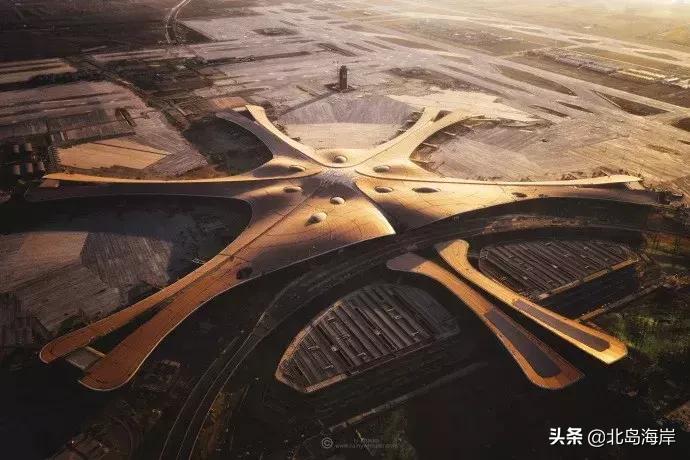 北京大兴机场建设进度照片,北京大兴机场内部高清图片