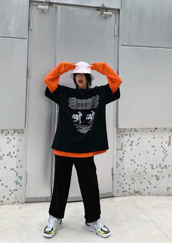 潮流港风穿搭,复古港风休闲显瘦穿搭