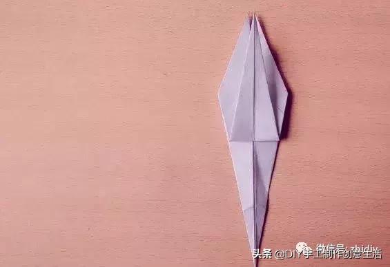 用千纸鹤糖纸做千纸鹤慢教程,不一样的纸鹤折纸