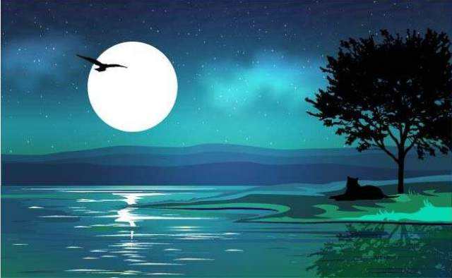 明代才子，诗文书画都是一流，这首关于月亮的词，更是超凡脱俗