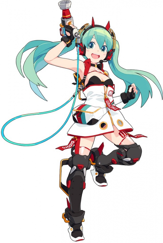 初音未来赛车miku手办,初音未来racing手办2021
