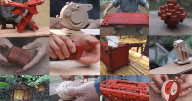 中国大爷造出2600年前鲁班凳,油管评论中国大爷锻炼