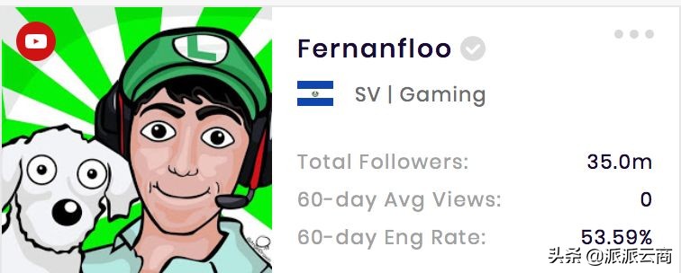 youtube十大游戏主播,油管youtube网红