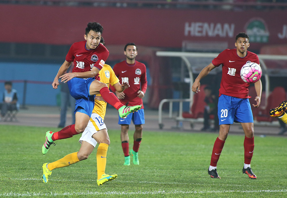 回播第8轮苏宁对河南建业,河南建业背水一战