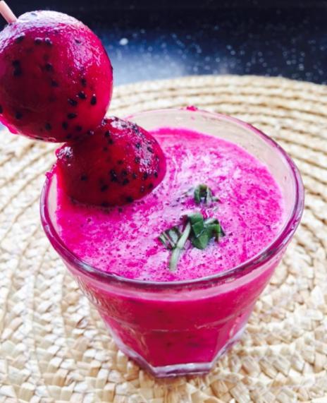 三伏天，教您做火龙果果冻，清凉滑嫩，爽口解暑，孩子吃了也放心