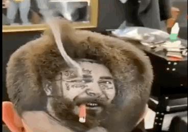 自己在家剪头发又染头发,在家自己给小女孩剪头发