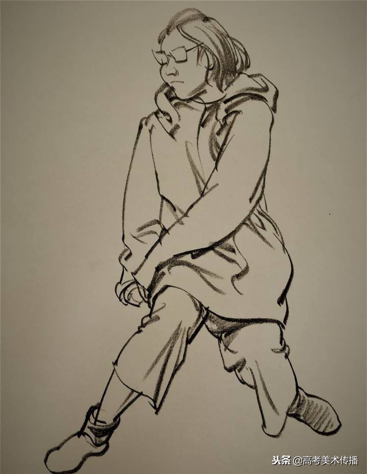 人物速写动态全集,人物动态速写默写