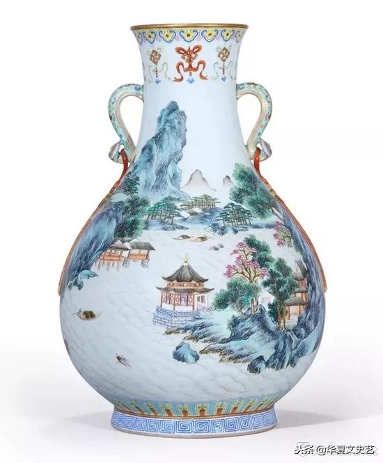 2018年拍卖的乾隆炉钧釉瓷器,近年拍卖乾隆珐琅描金瓷器价格