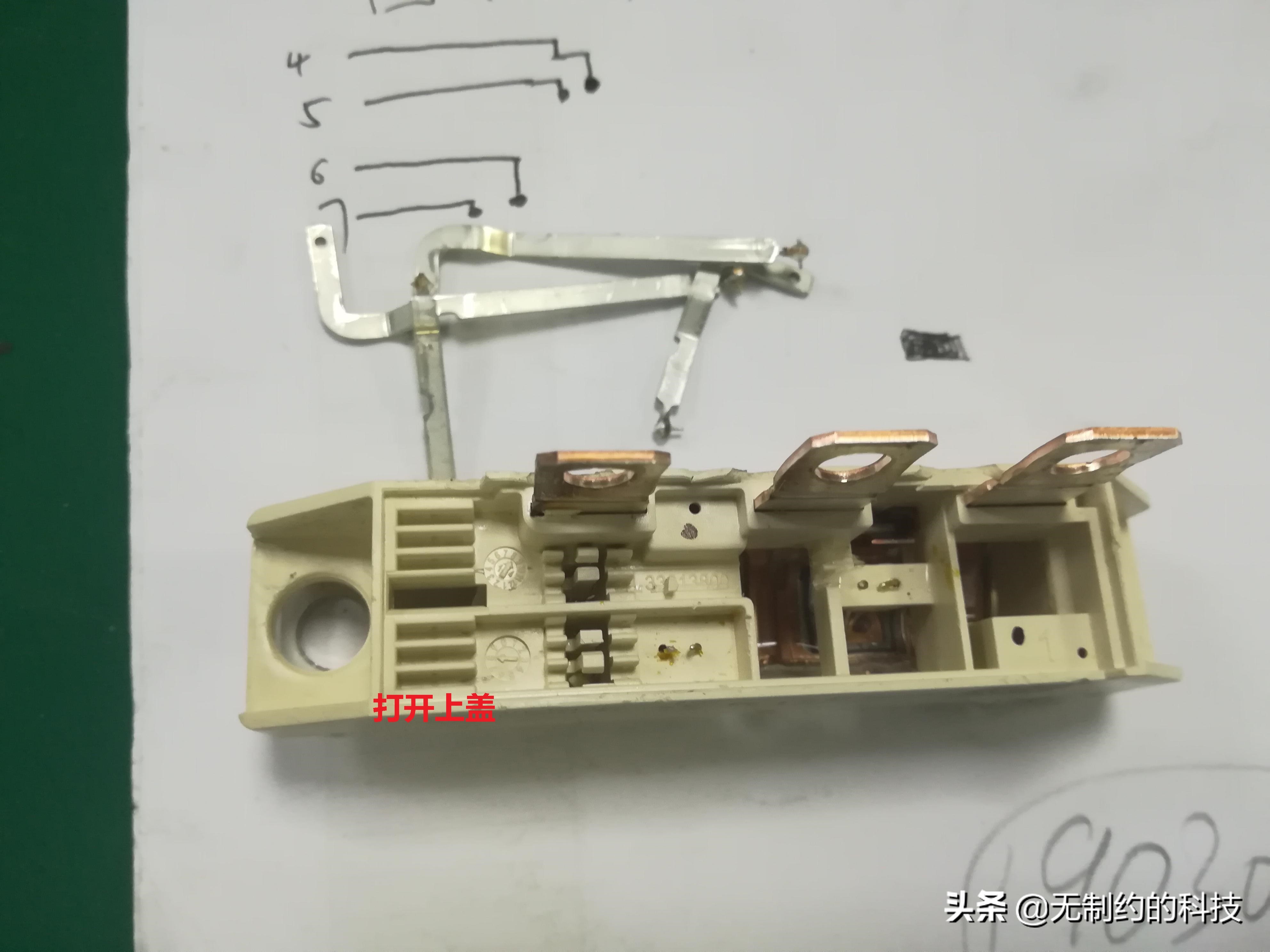 晶闸管模块内部结构,晶闸管的三个管脚图解