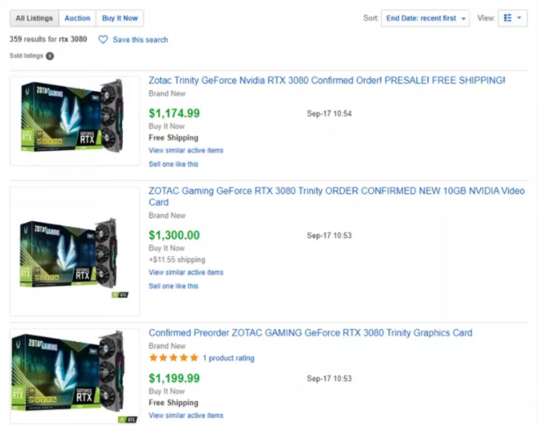 rtx3080发布了什么,rtx3080还能买么