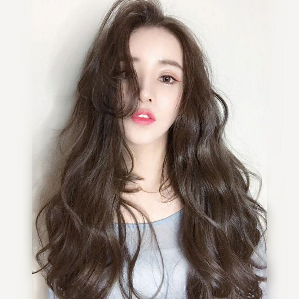 适合长发小脸女生的刘海,脸长发量少适合什么刘海女