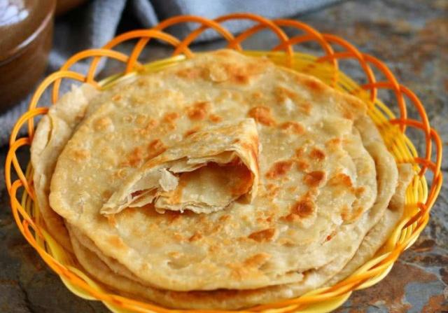 烙饼柔软起层有秘诀教你,烙饼太筋道了