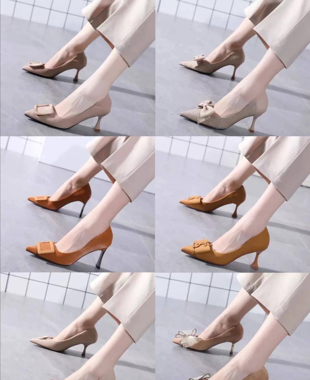 性感优雅的细跟鞋你拥有了吗？舒适又时髦，不愧是女神的必备单品