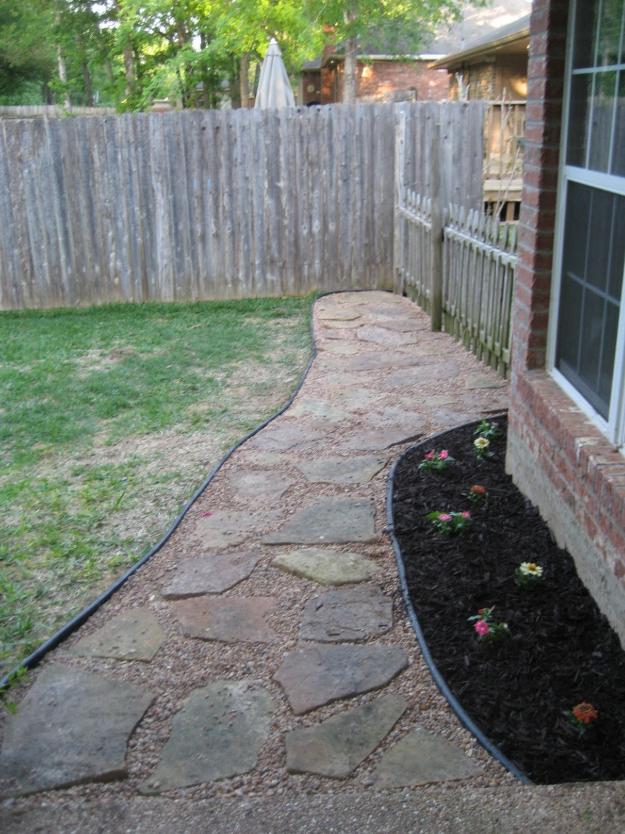 院子不打地坪铺水泥砖,庭院红砖地面简单改造