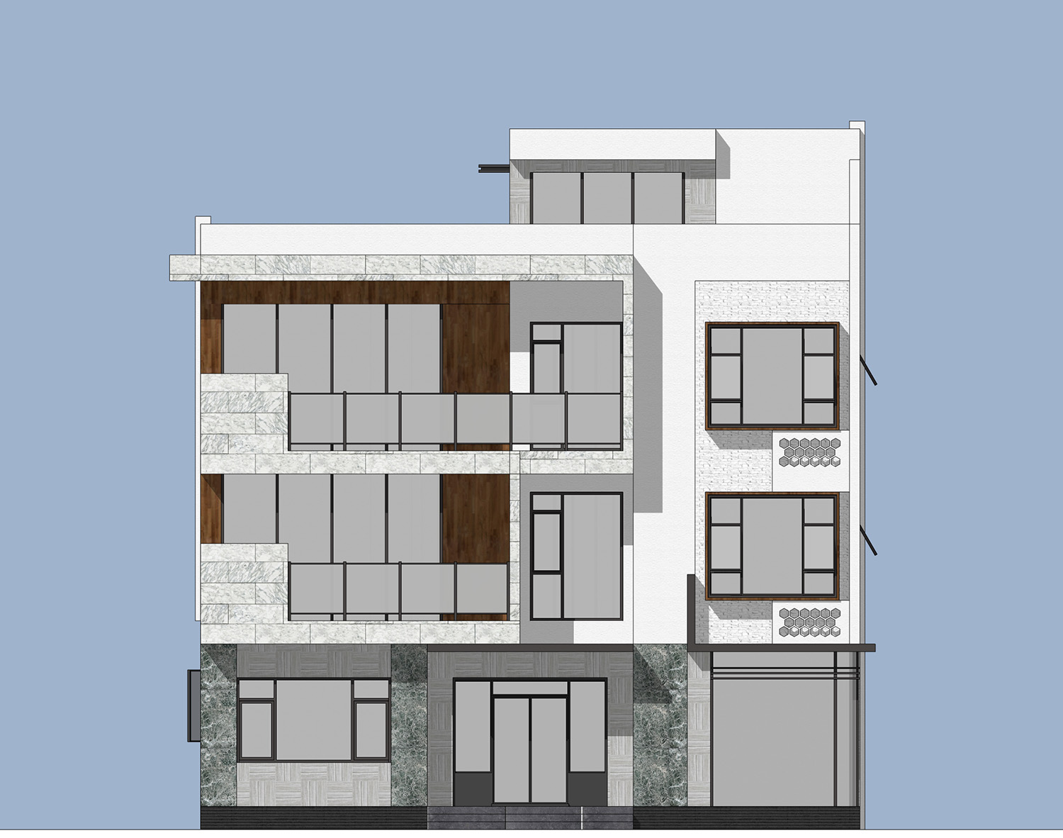 易盖房出品：福建莆田现代别墅