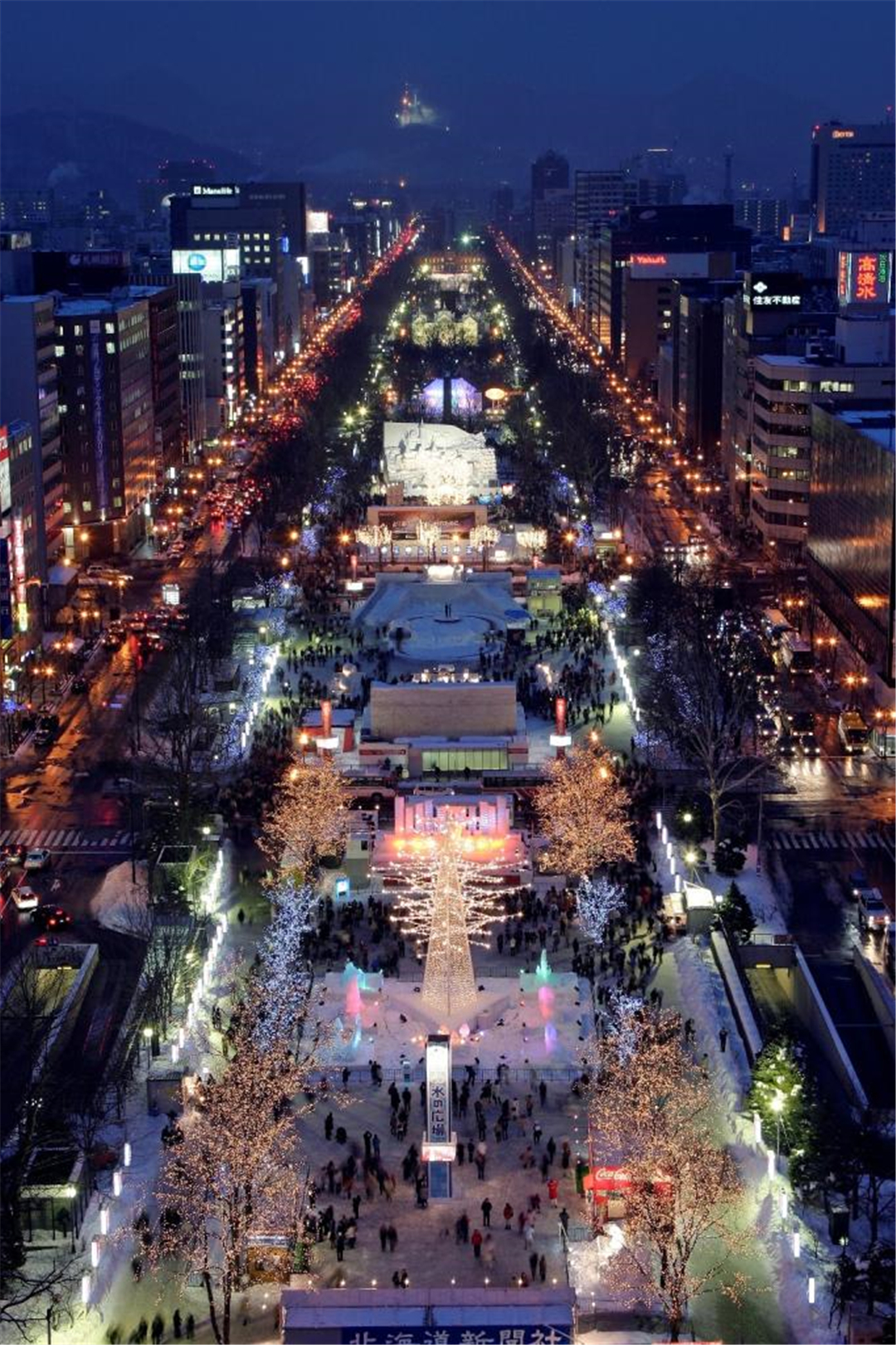 日本札幌县,日本札幌市一年四季