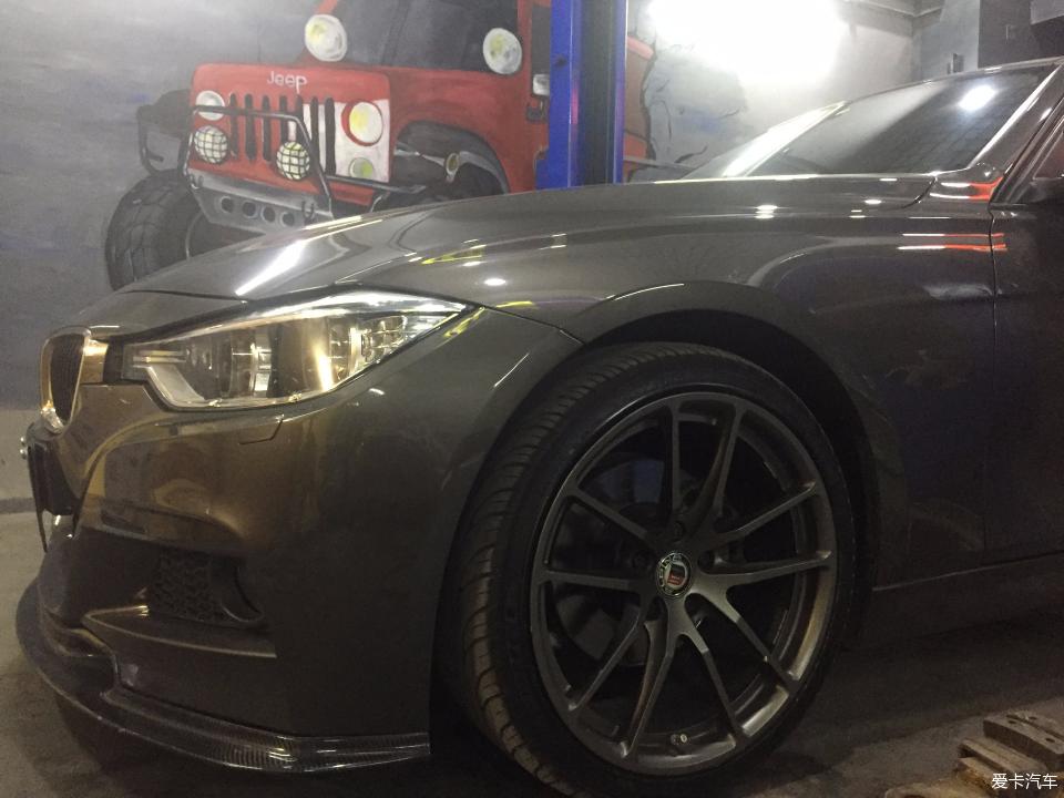 宝马3系换tei刹车,宝马3系的自动刹车功能测试