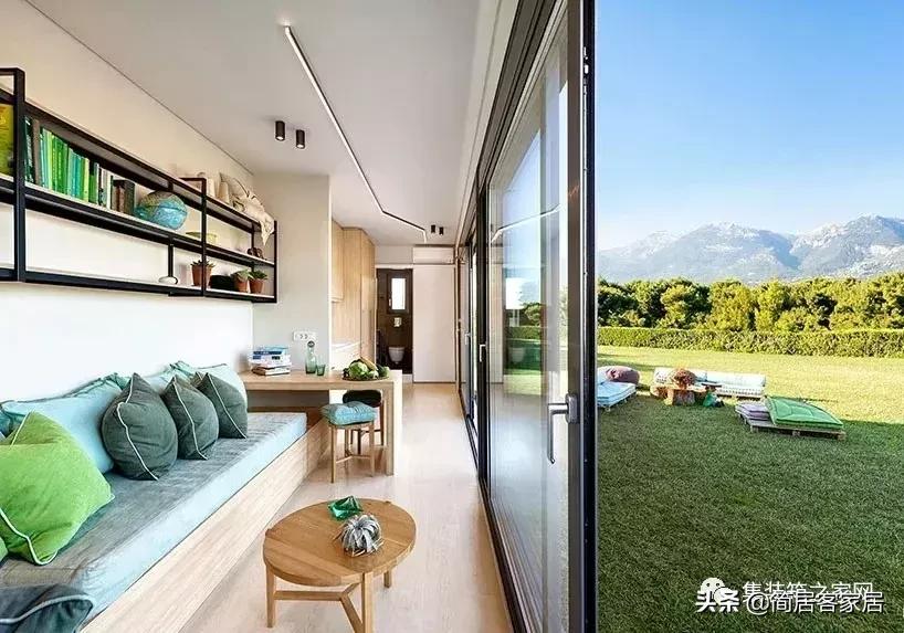 蓝天白云，放牧为生|以“游牧住宅”为原型的集装箱住宅