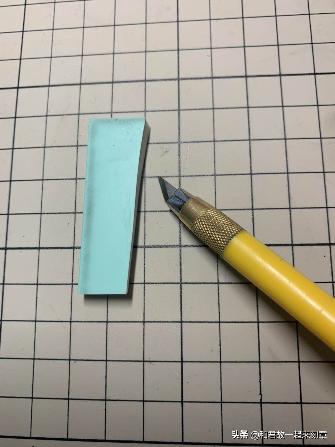 手工制作橡皮章视频,橡皮章制作小视频