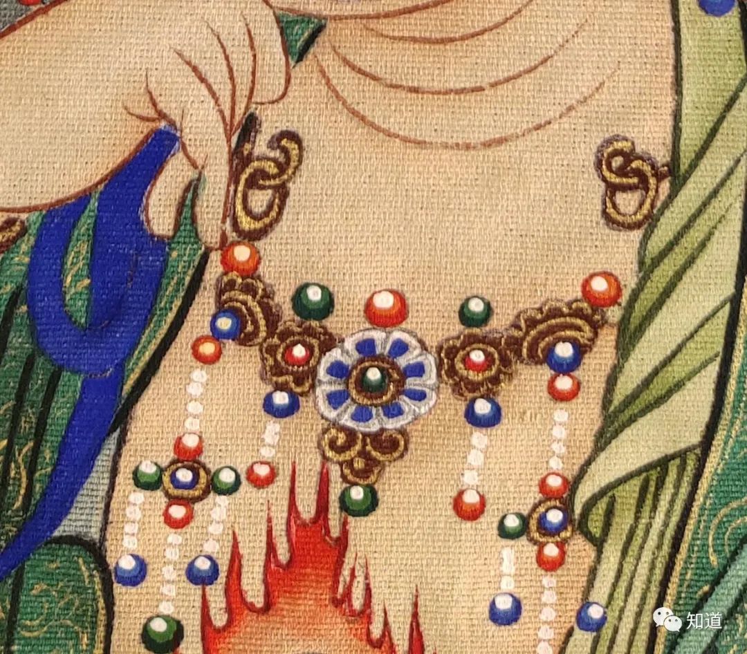 郑小语佛画作品,知道书画