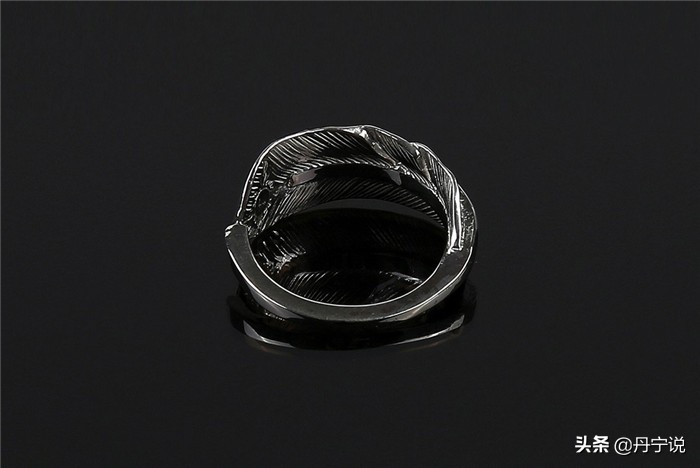 复古风银饰戒指,日本手工银饰品牌goros