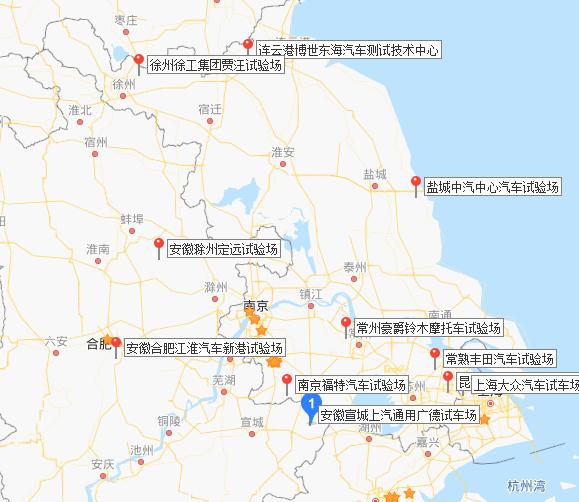 中国最大的汽车试验场在哪里,中国到底有多少个汽车试验场