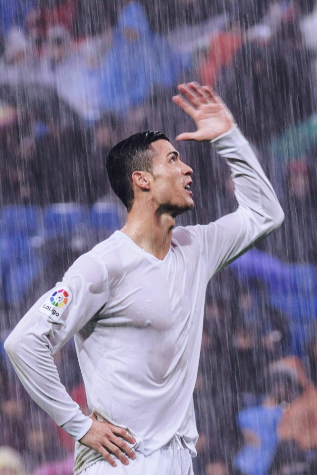 c罗招牌庆祝动作头像,高质量c罗微信头像